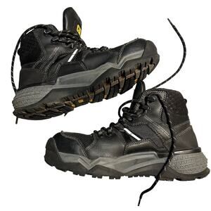 Cat Work Boots Waterproof Footwear Provoke Mid Alloy Toe Men's Size 7 Black